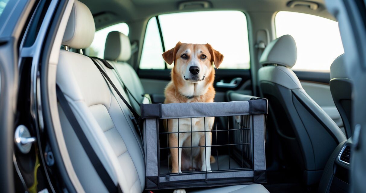 Sådan sikrer du din hund i bilen med et hundebur til bil sikkerhed