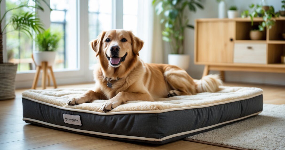 Sådan vælger du den bedste hundemadras til glade kæledyr