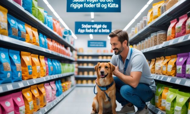 Sådan vælger du det rigtige foder til hunde og katte