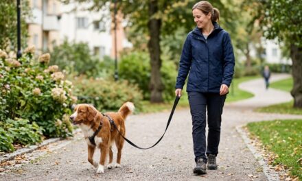 Hund i snor – gode vaner til rolige gåture