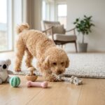 Hundelegetøj til små hunde størrelse form og materialer