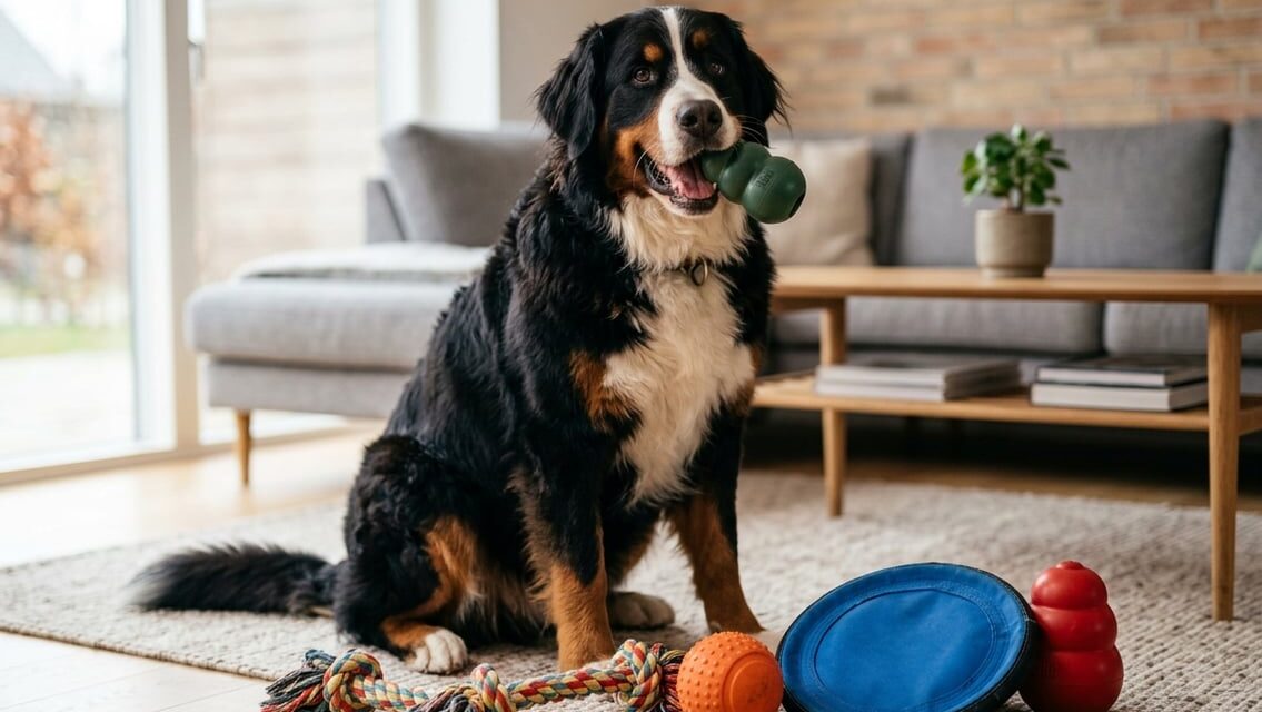 Hundelegetøj til store hunde – størrelse, materialer og typer
