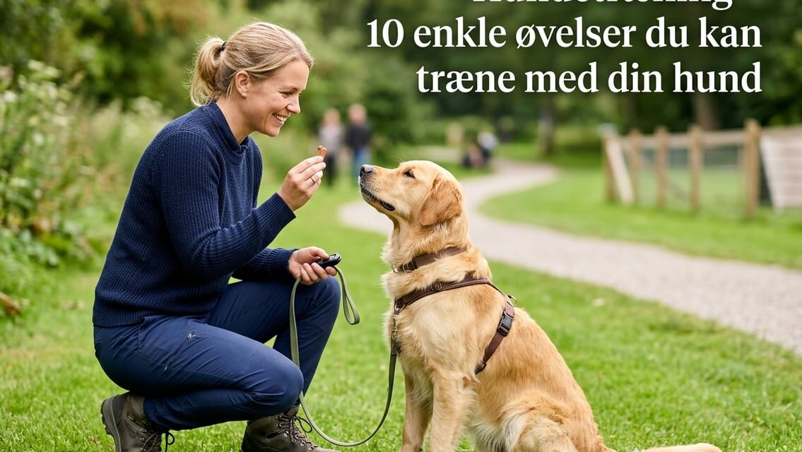 Hundetræning – 10 enkle øvelser du kan træne med din hund