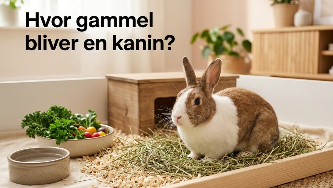 Hvor gammel bliver en kanin? Typisk levetid for tamkaniner