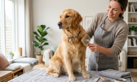 Pelspleje til hund – en enkel rutine til børstning og pelspleje