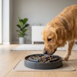 Slow feeder til hund typer materialer og sådan fungerer skålen