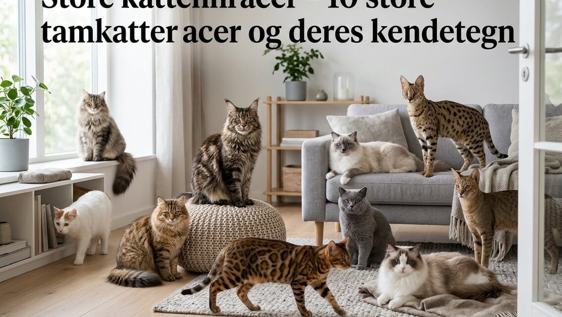 Store katteracer – 10 store tamkatteracer og deres kendetegn