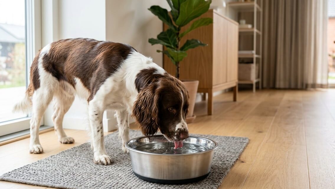 Vandskål til hund – størrelse, materiale og placering